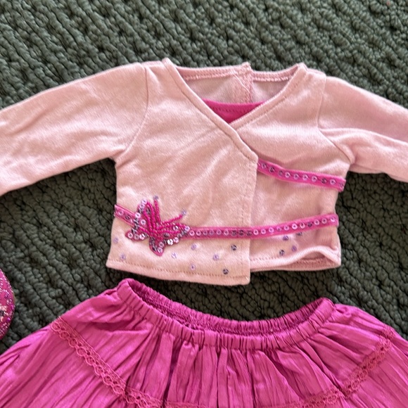 American Girl Doll Outfit With Shoes & Stockings - Picture 2 of 5